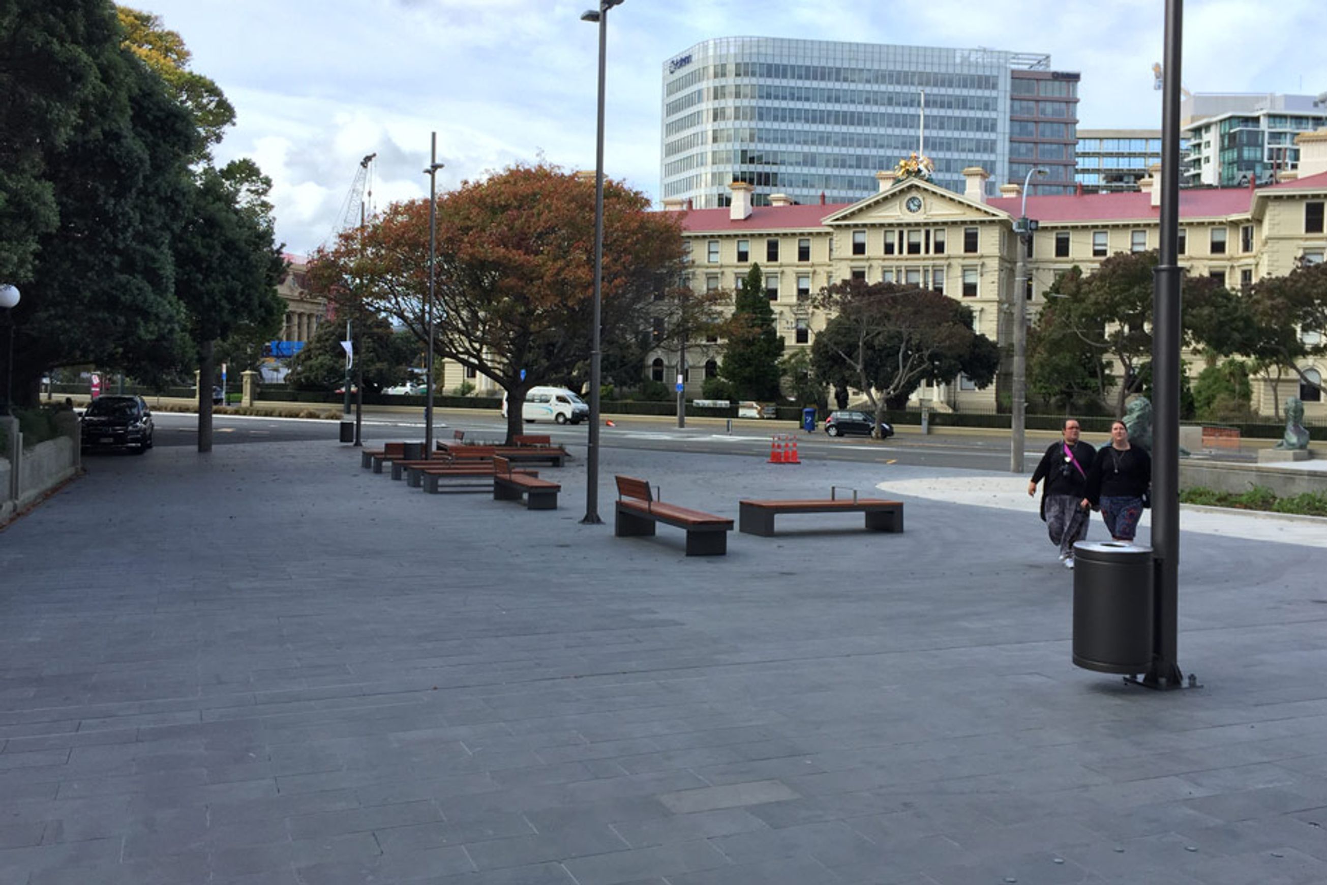 Commercial Bluestone Paving