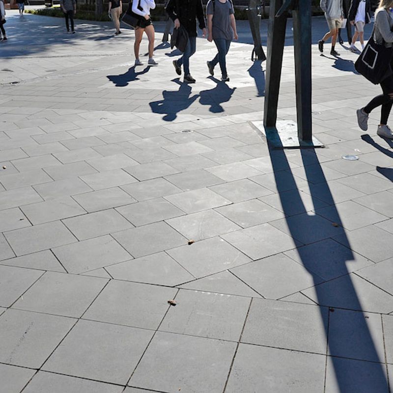 Commercial Bluestone Paving