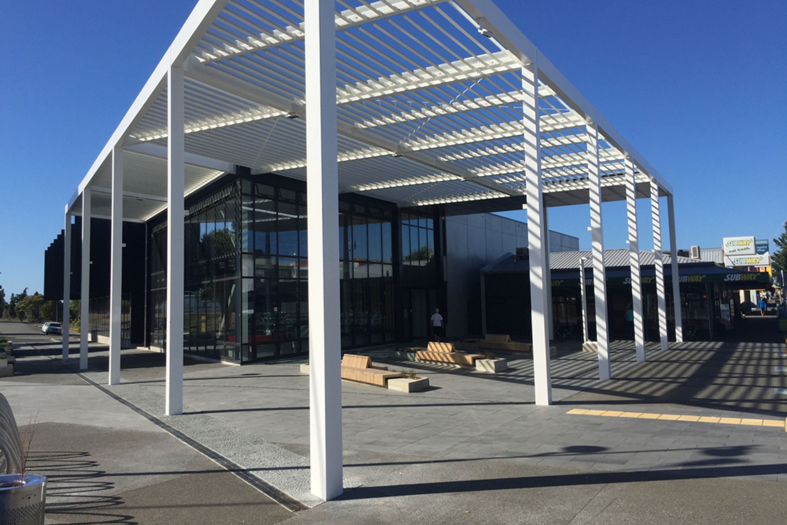 Commercial Bluestone Paving