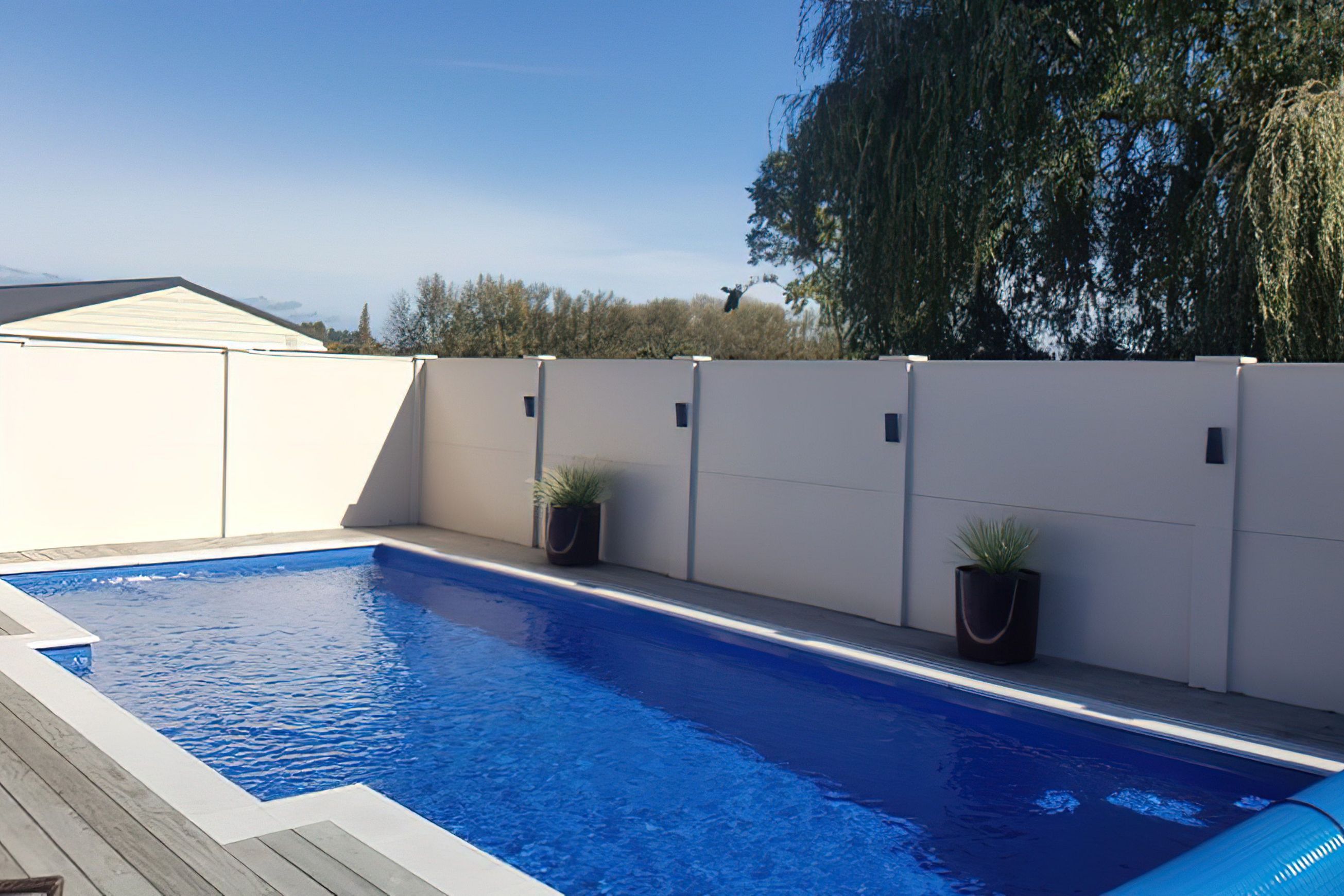 Solid Fence Panels - Pool Fence