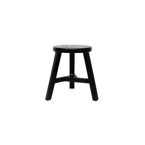 Parq Stool Black  - Round