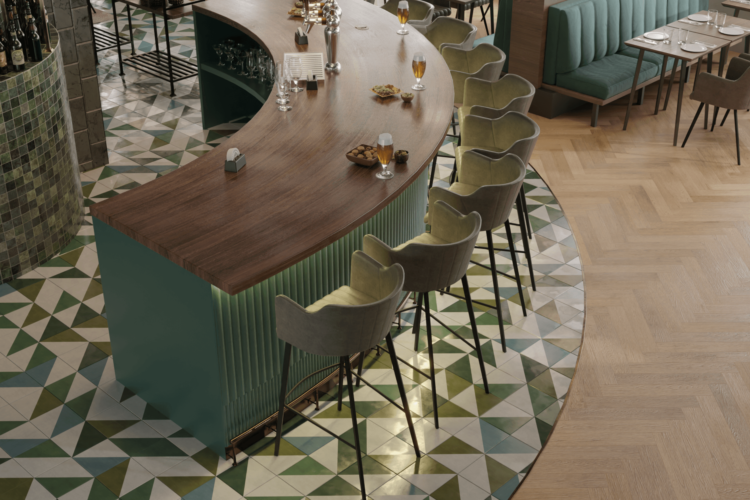 Andorra Bar Stool 75cm