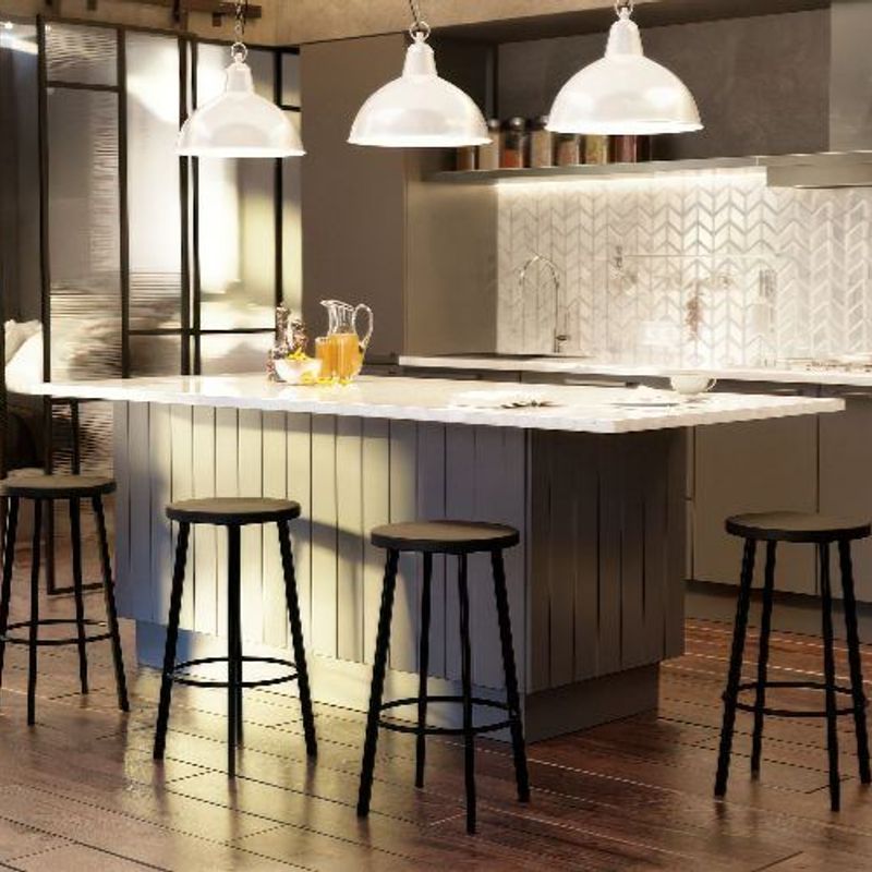 Atlas Bar Stool - Black