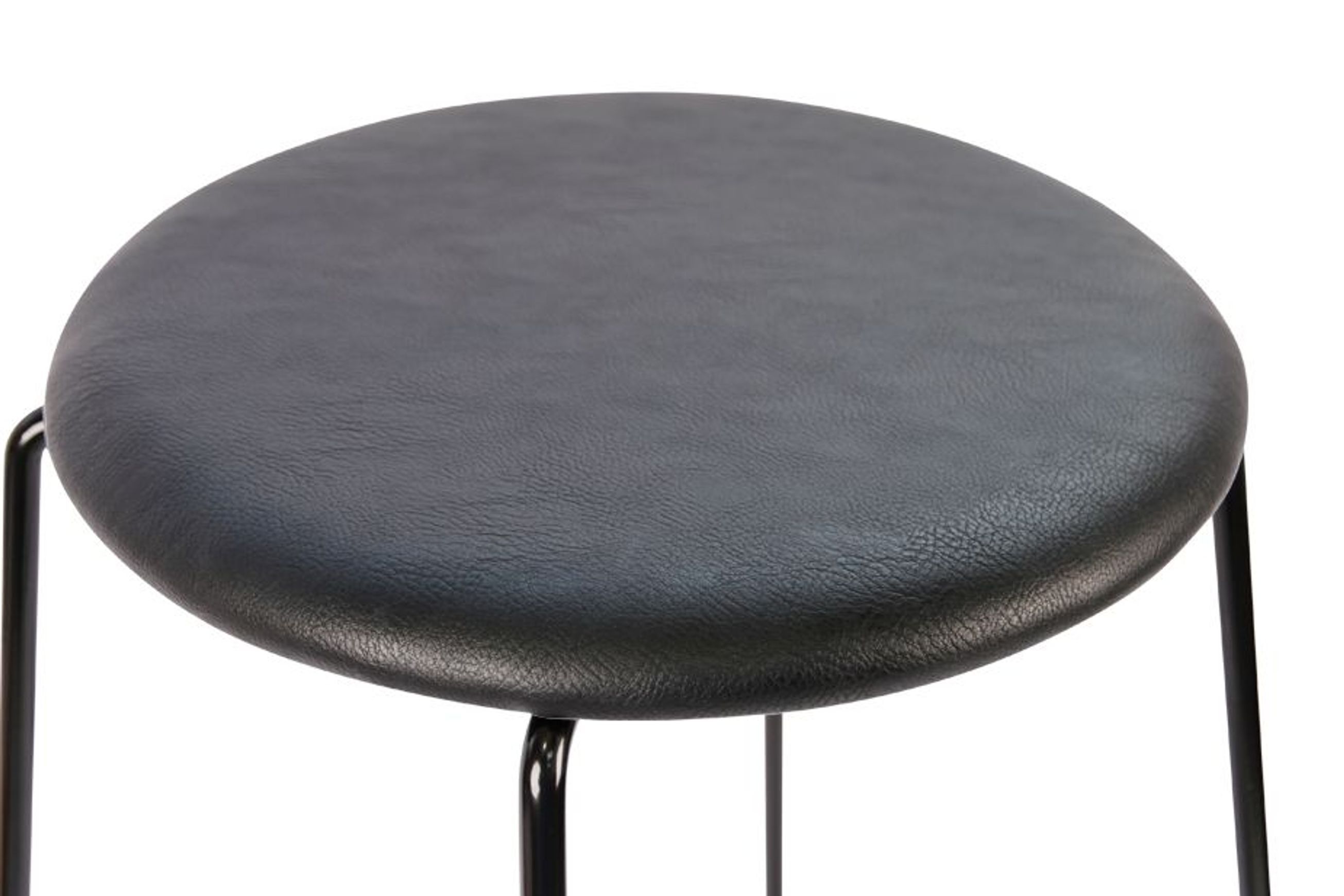 Hugo Bar Stool -  Vintage Black