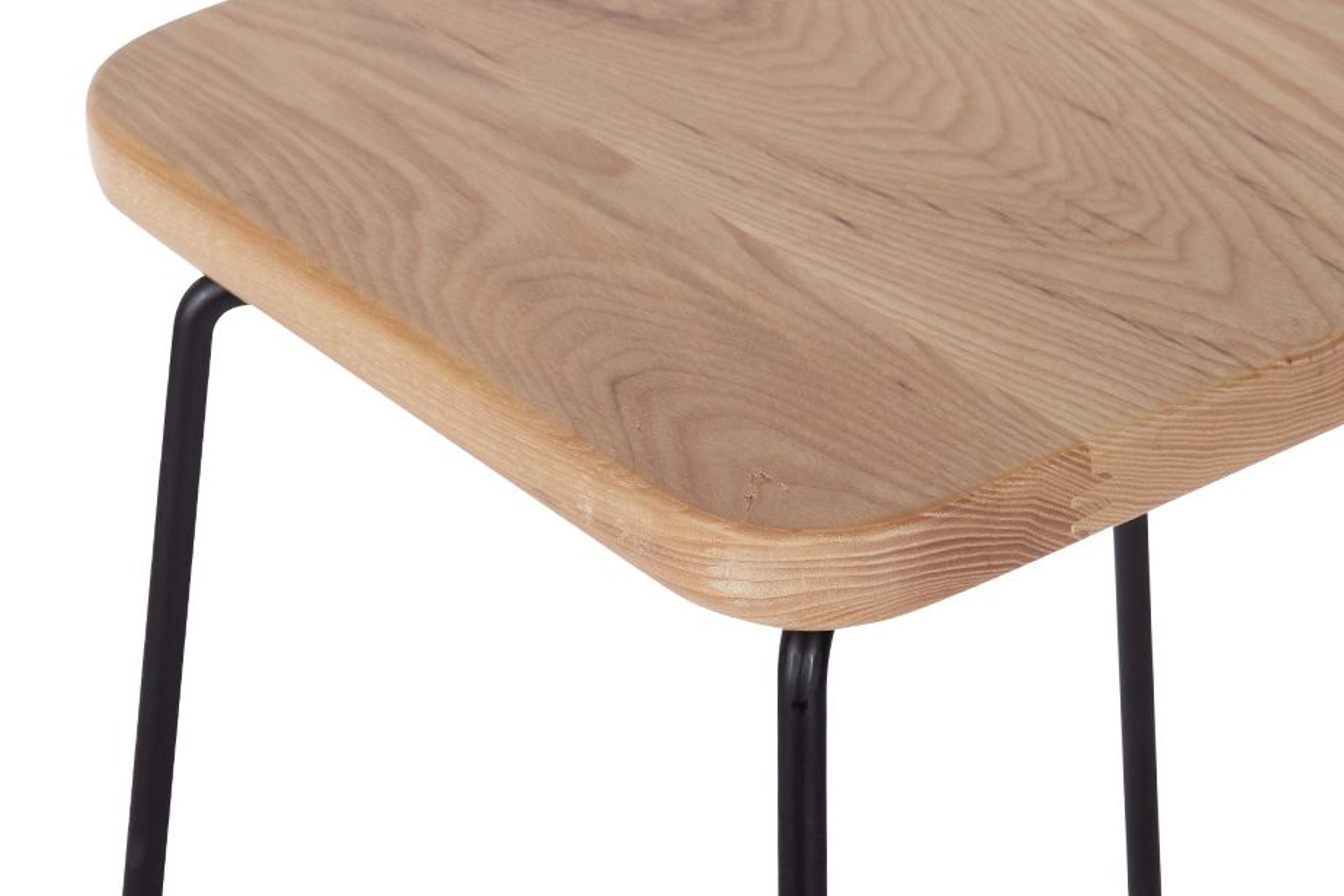 Hugo Bar Stool -  Natural Seat - 78cm Round Seat