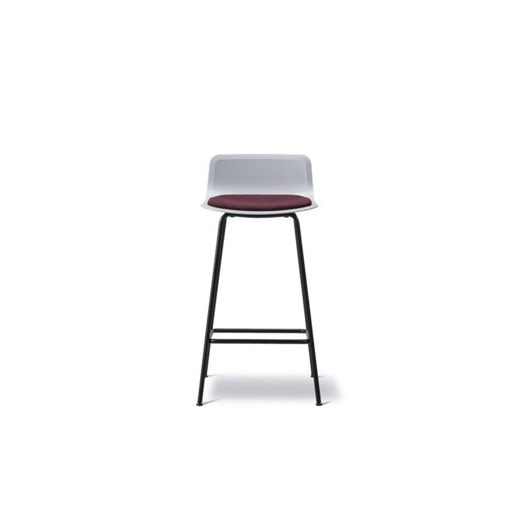 Pato 4317 4-leg Upholstered Stool by Fredericia
