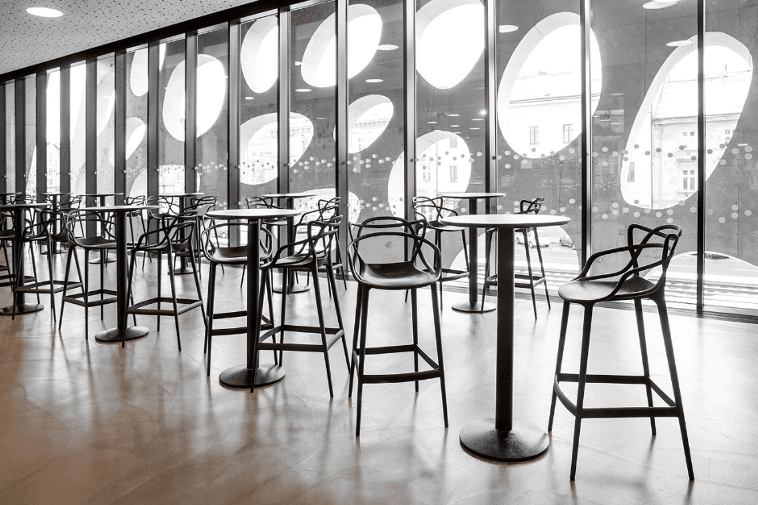 Masters Small Metallic | Stool