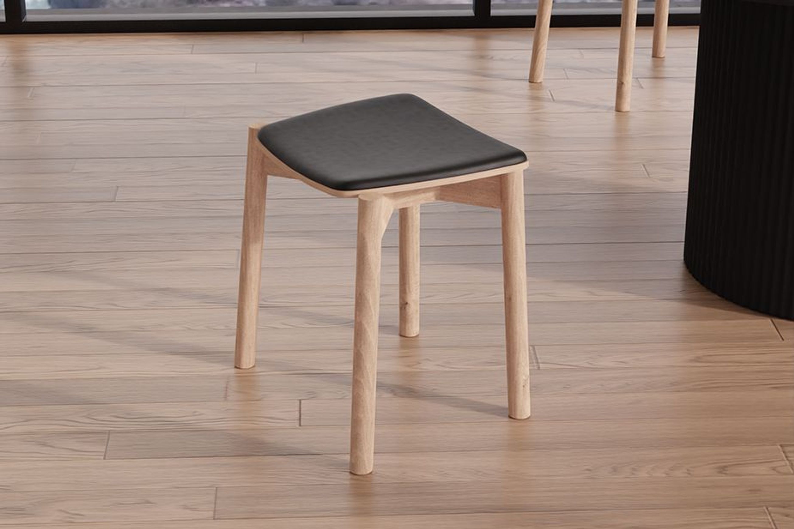 Andi Low Stool with Pad 45cm