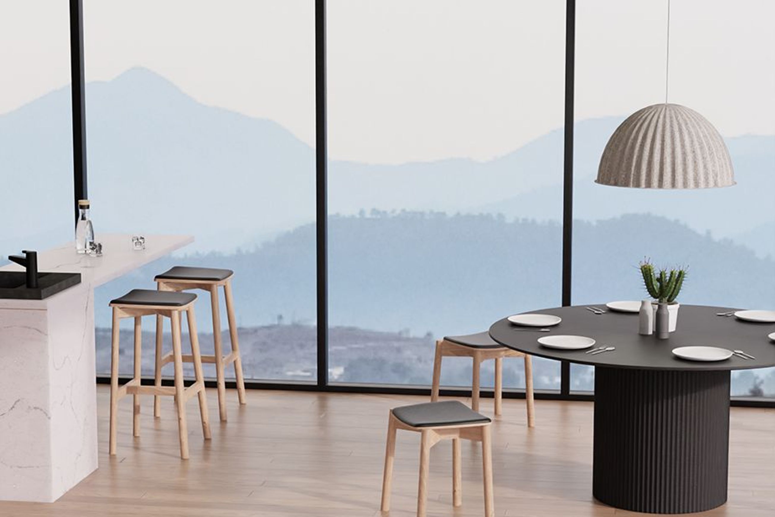 Andi Stool Backless with Pad