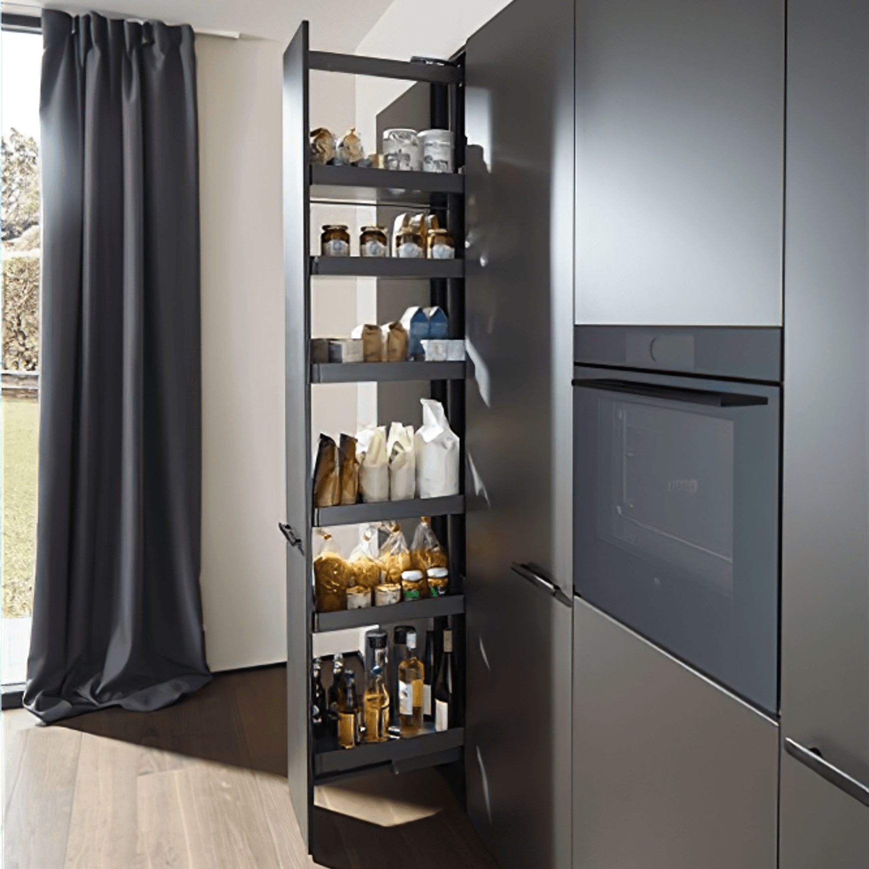Peka Standard Larder Pull-out Liro 450mm | Complete Kit