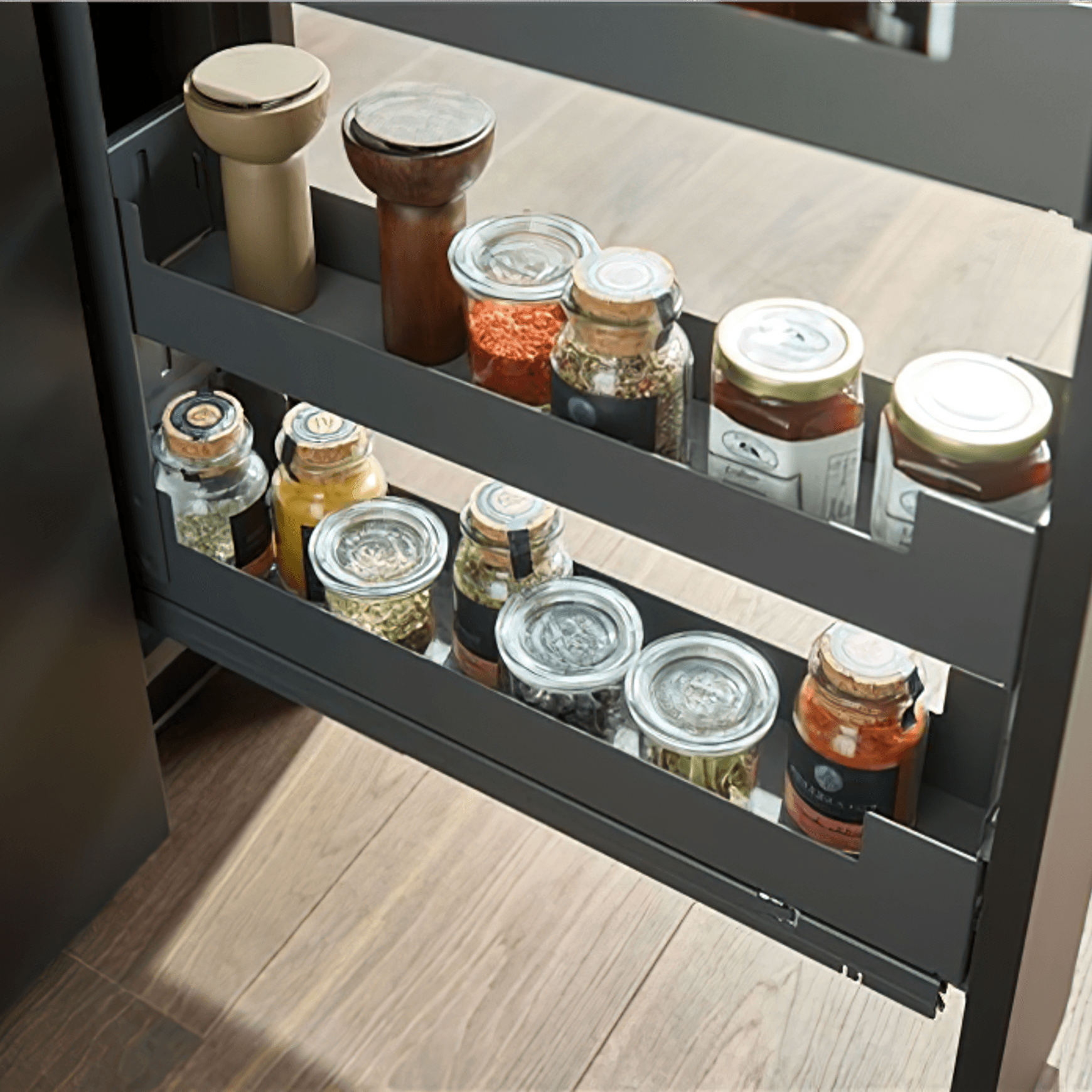 Peka Pinello Spice 150mm Pull-out + Runner