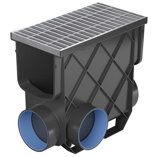 Storm Master® Inline Pit with Galvanised Steel Grate