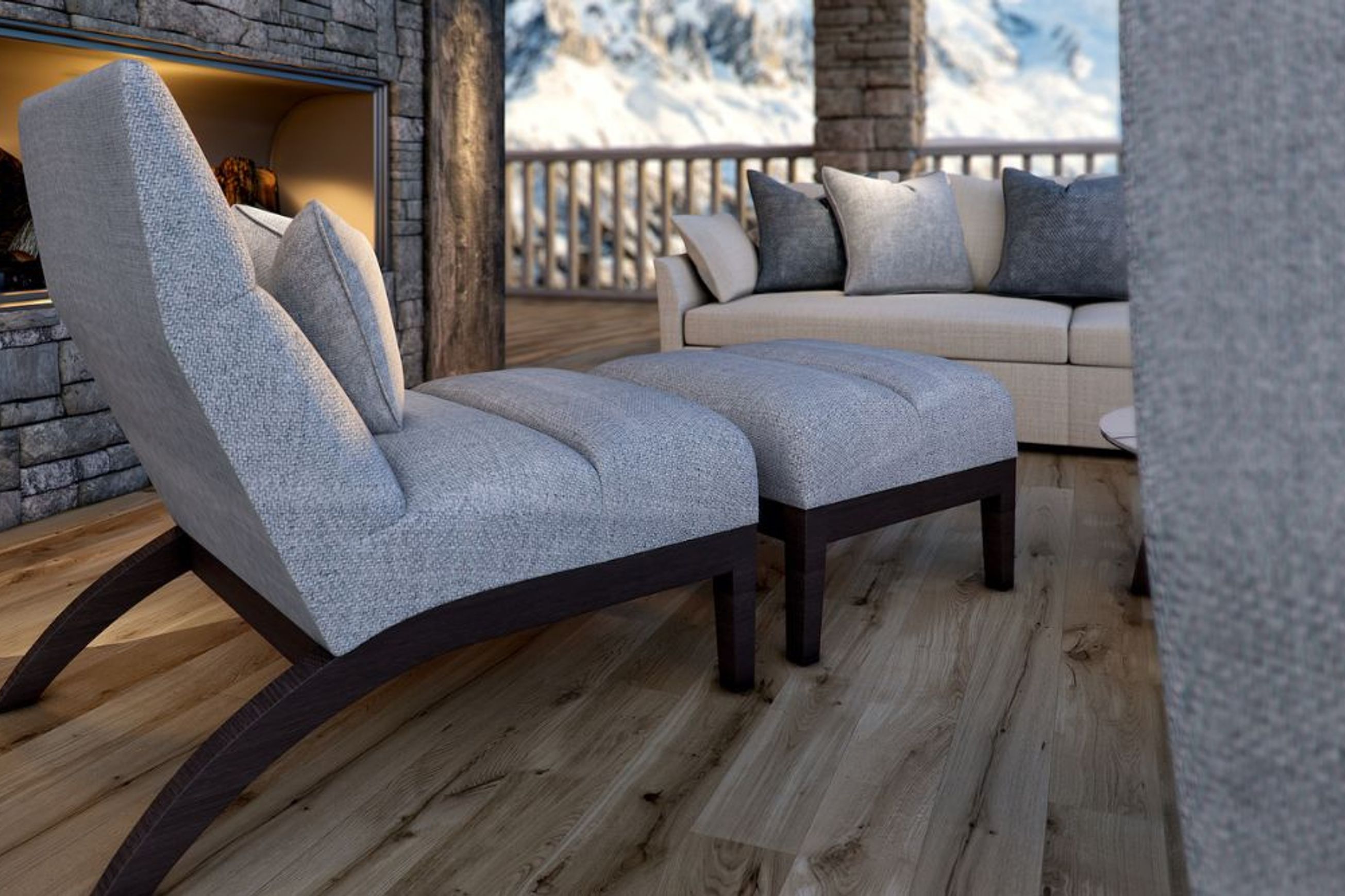 Folie Rosemount Chair by Coco Wolf