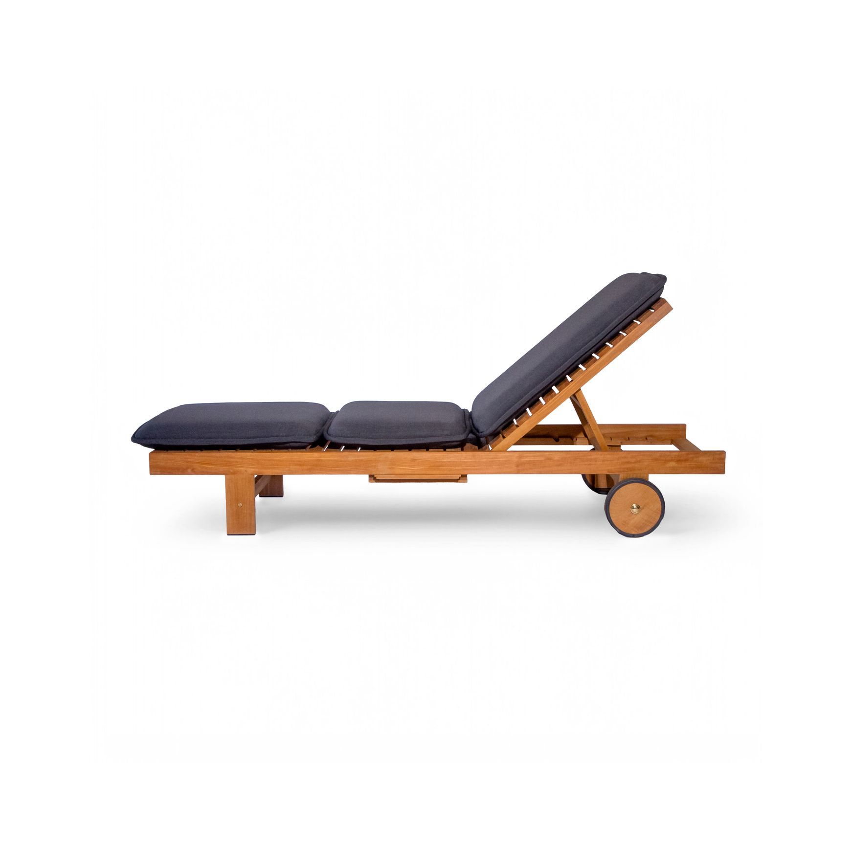 Somers Teak Sunlounger