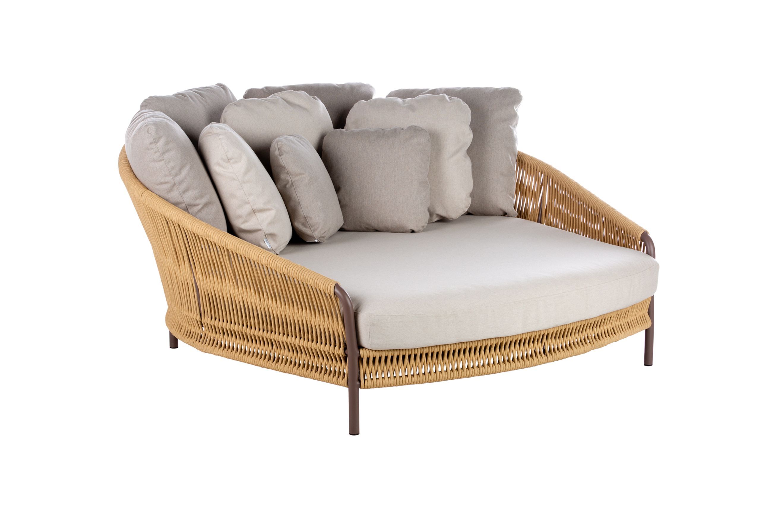 Weave Round Sunbed By Point