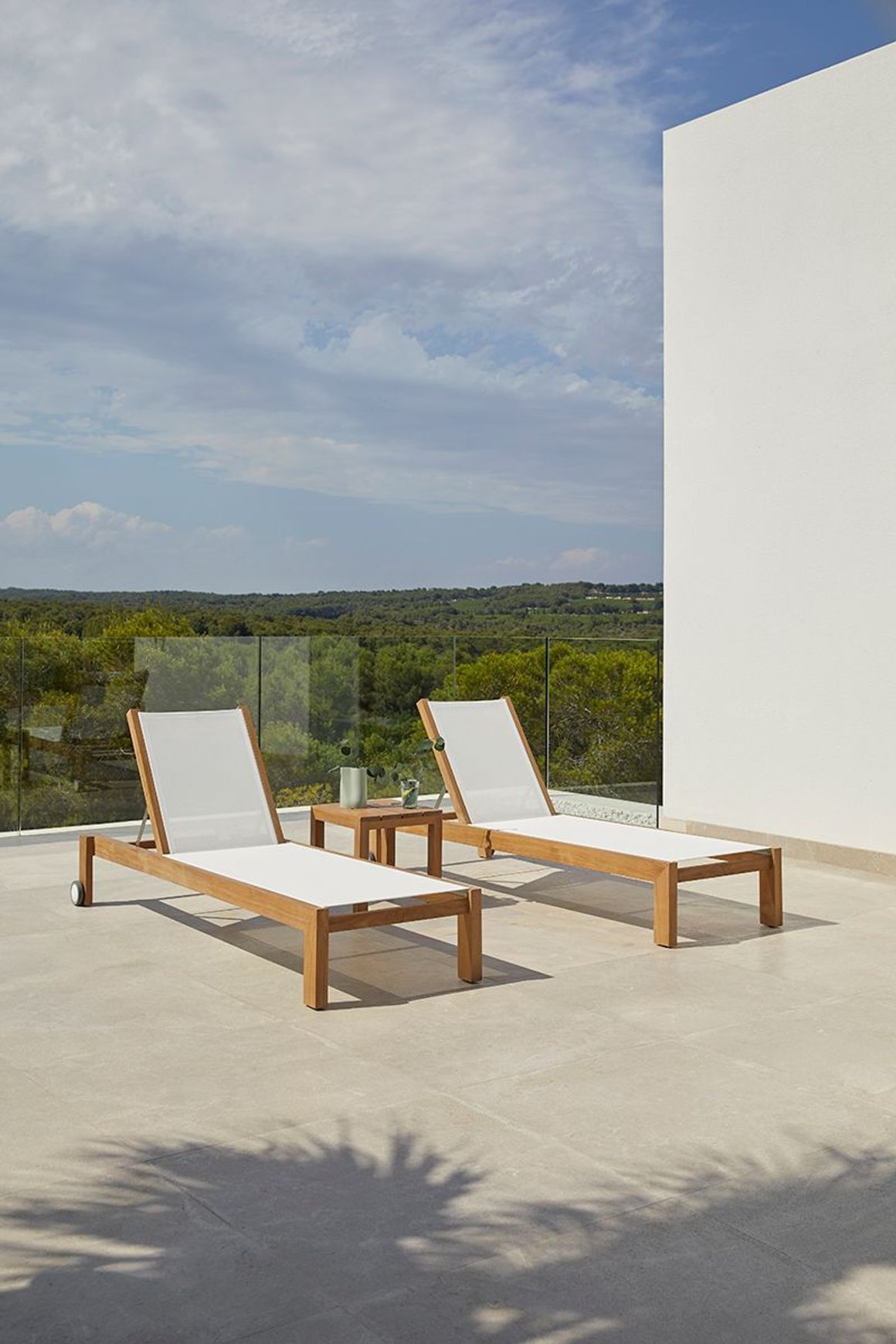 Bay Outdoor Chaise by Point