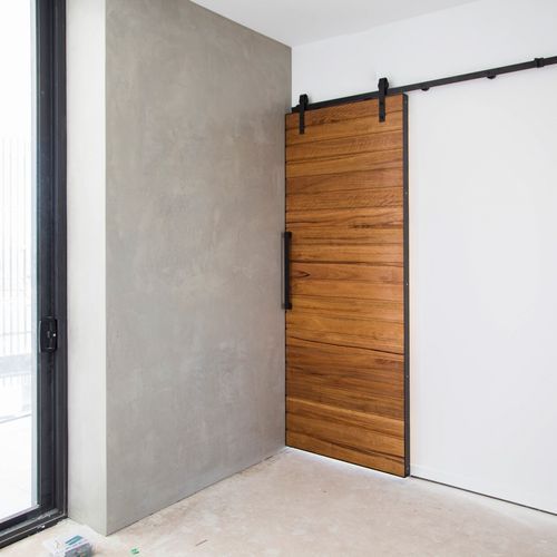 Open Rail Barn Door Surface Slider