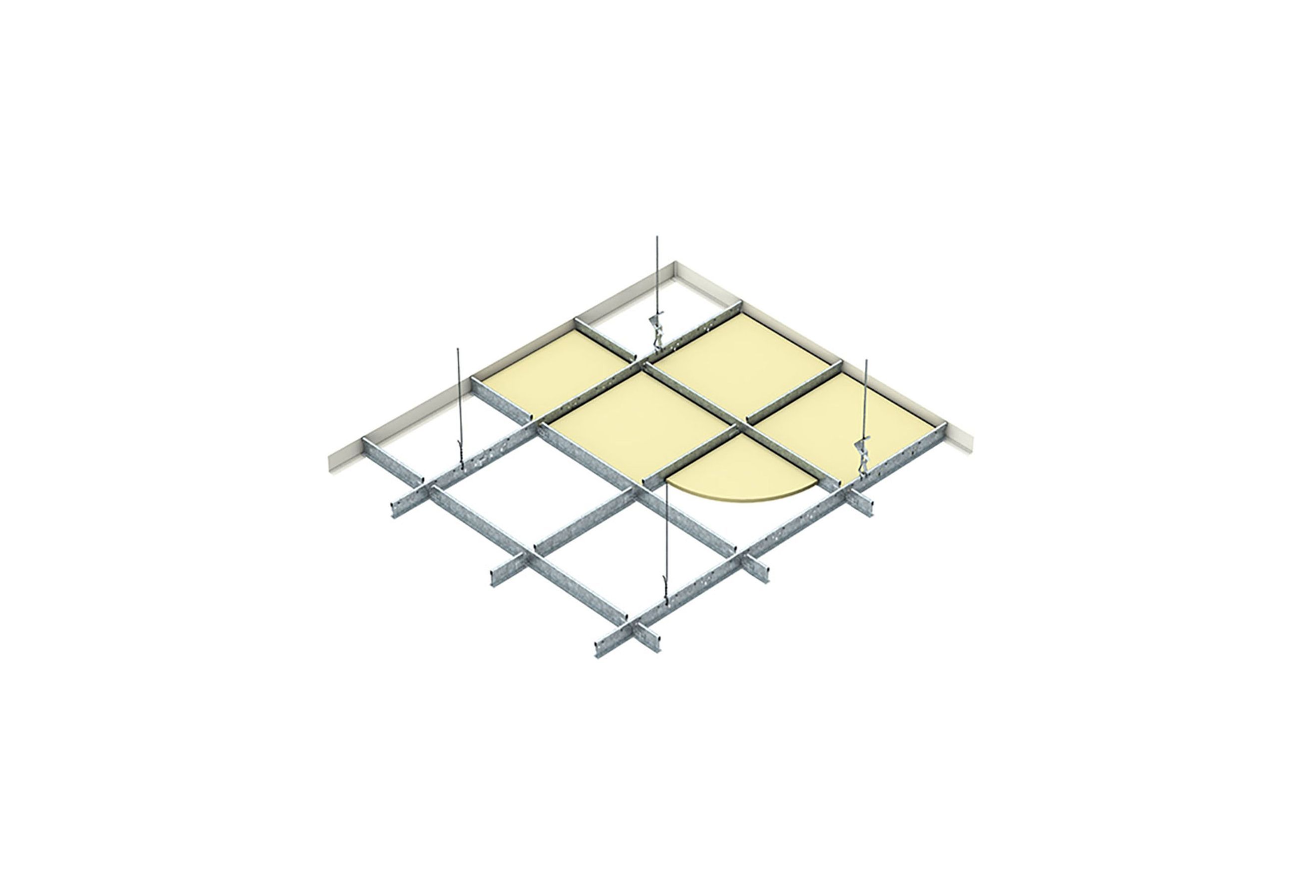 Rondo Donn Exposed Grid Suspension System