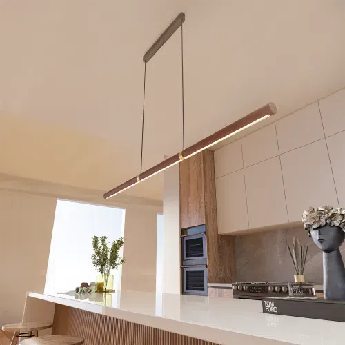 Aquila Ash LED Linear Pendant Light