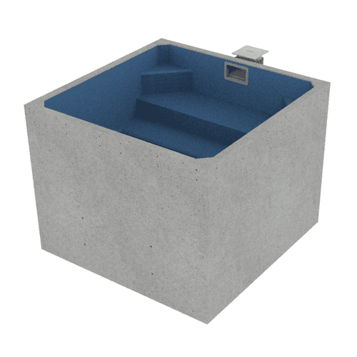 Plungie Quad | 2.2 x 2.2m