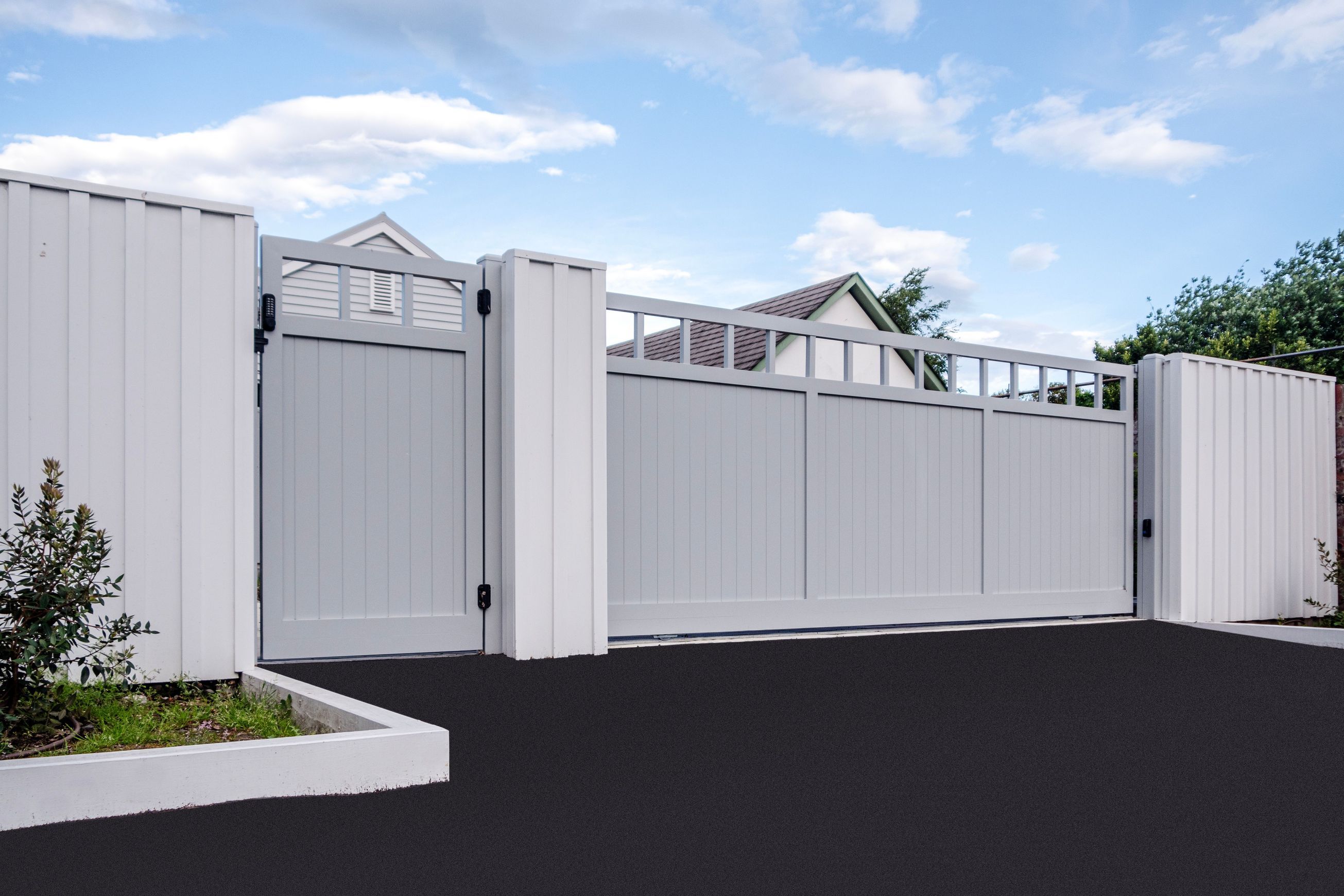 Tongue & Groove Driveway Gates
