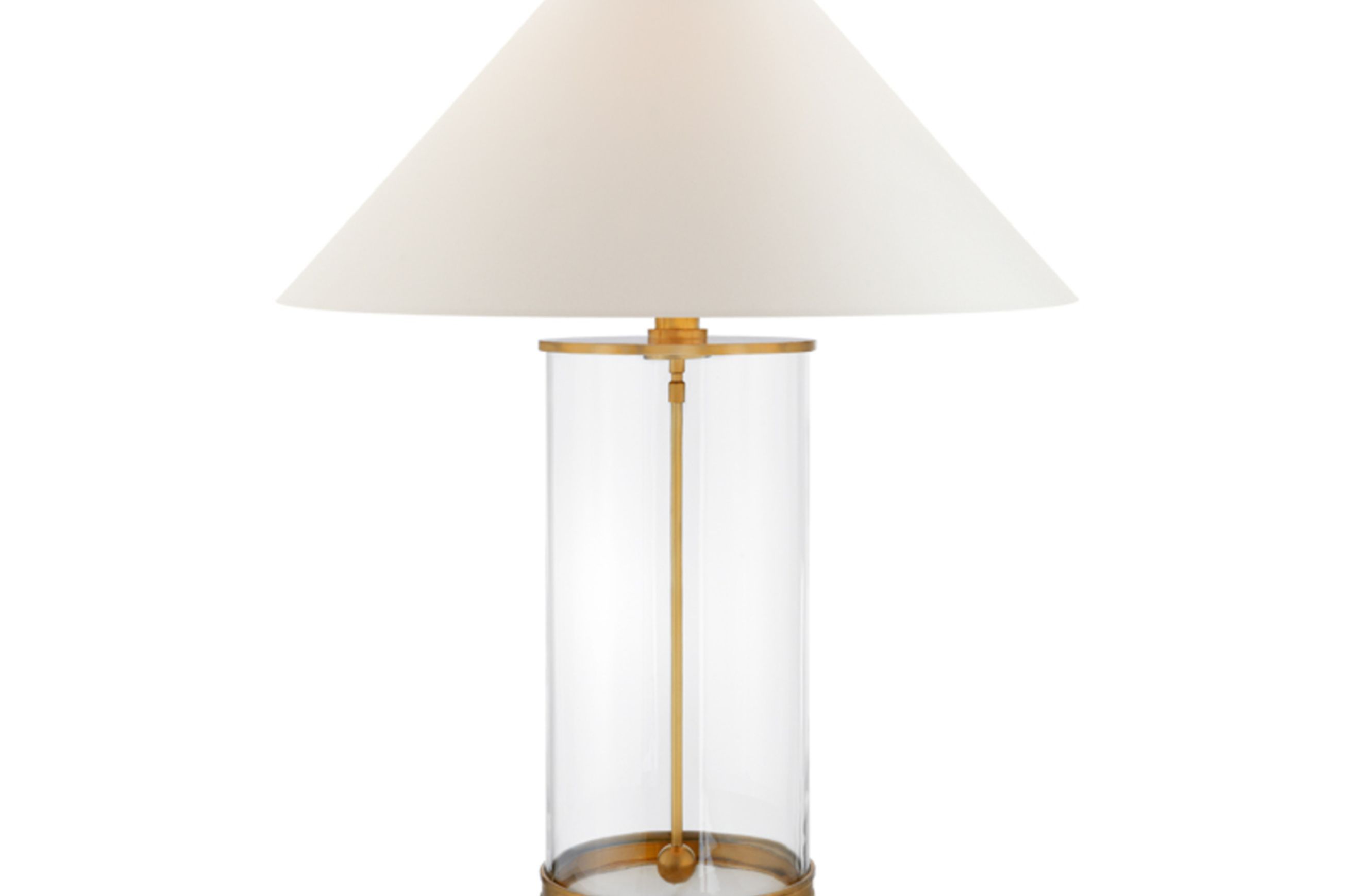 Modern Table Lamp – Brass