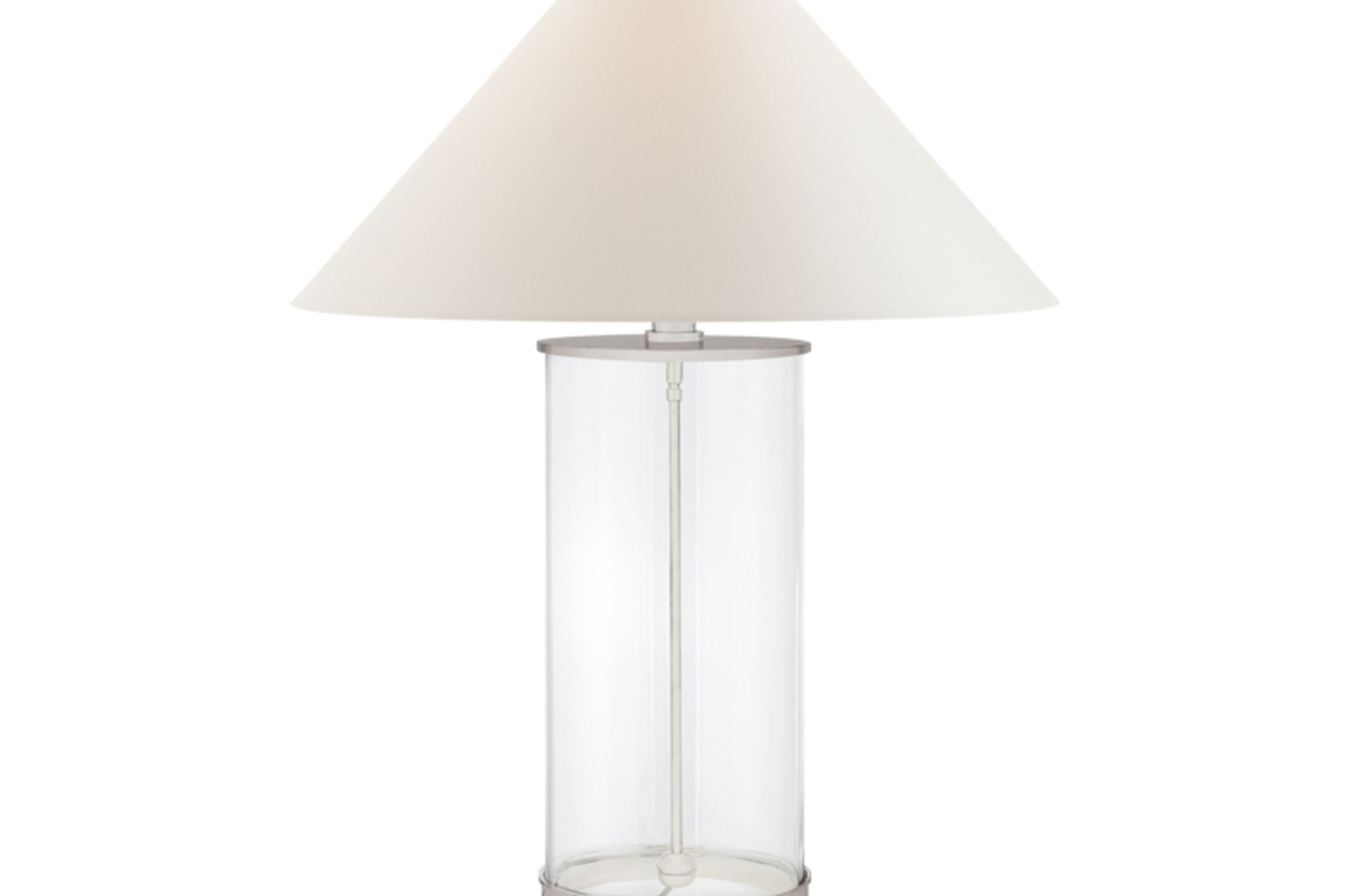 Modern Table Lamp – Silver