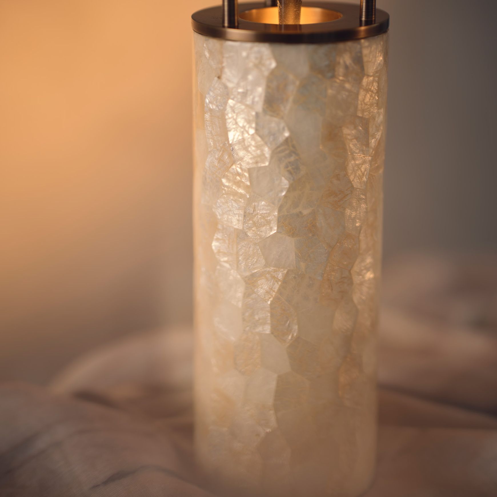 Luna Capiz Table Lamp