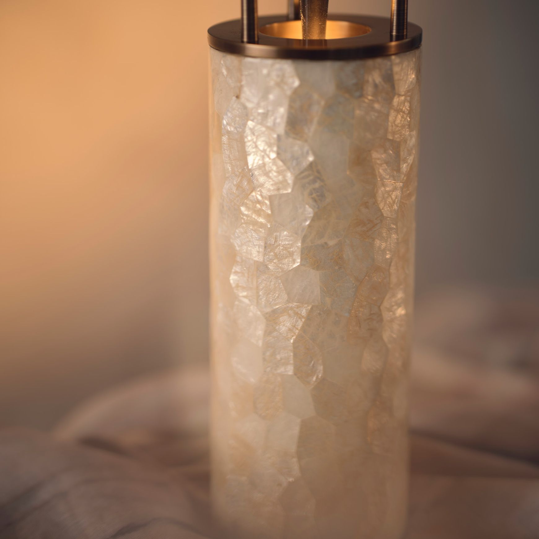 Luna Capiz Table Lamp