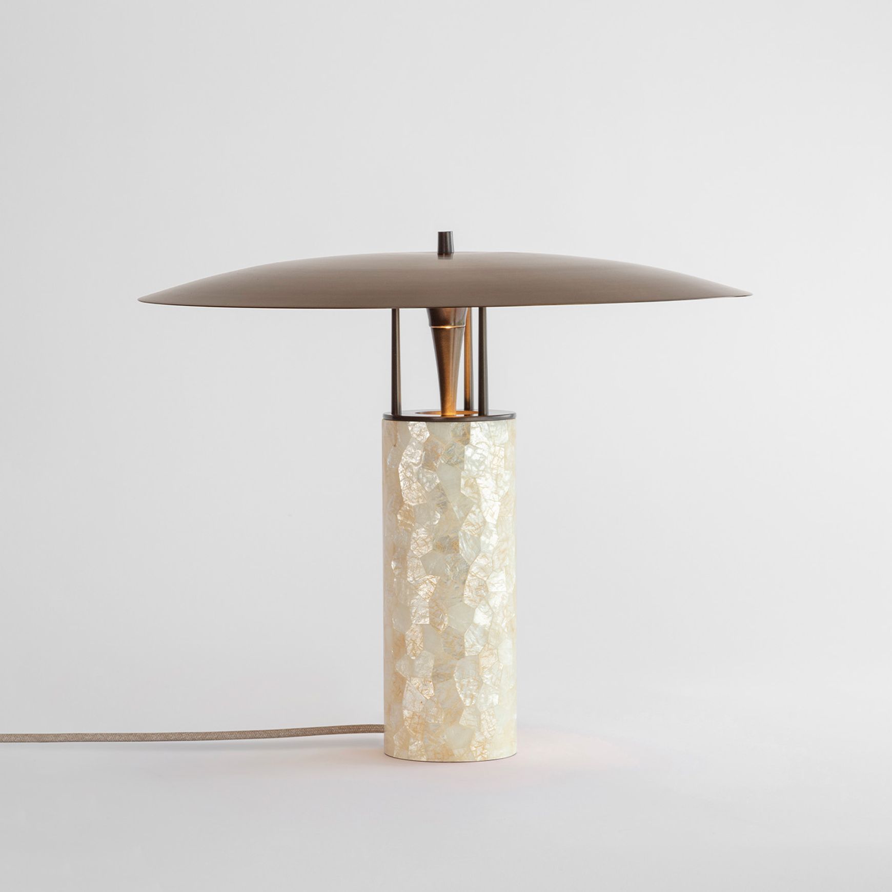 Luna Capiz Table Lamp