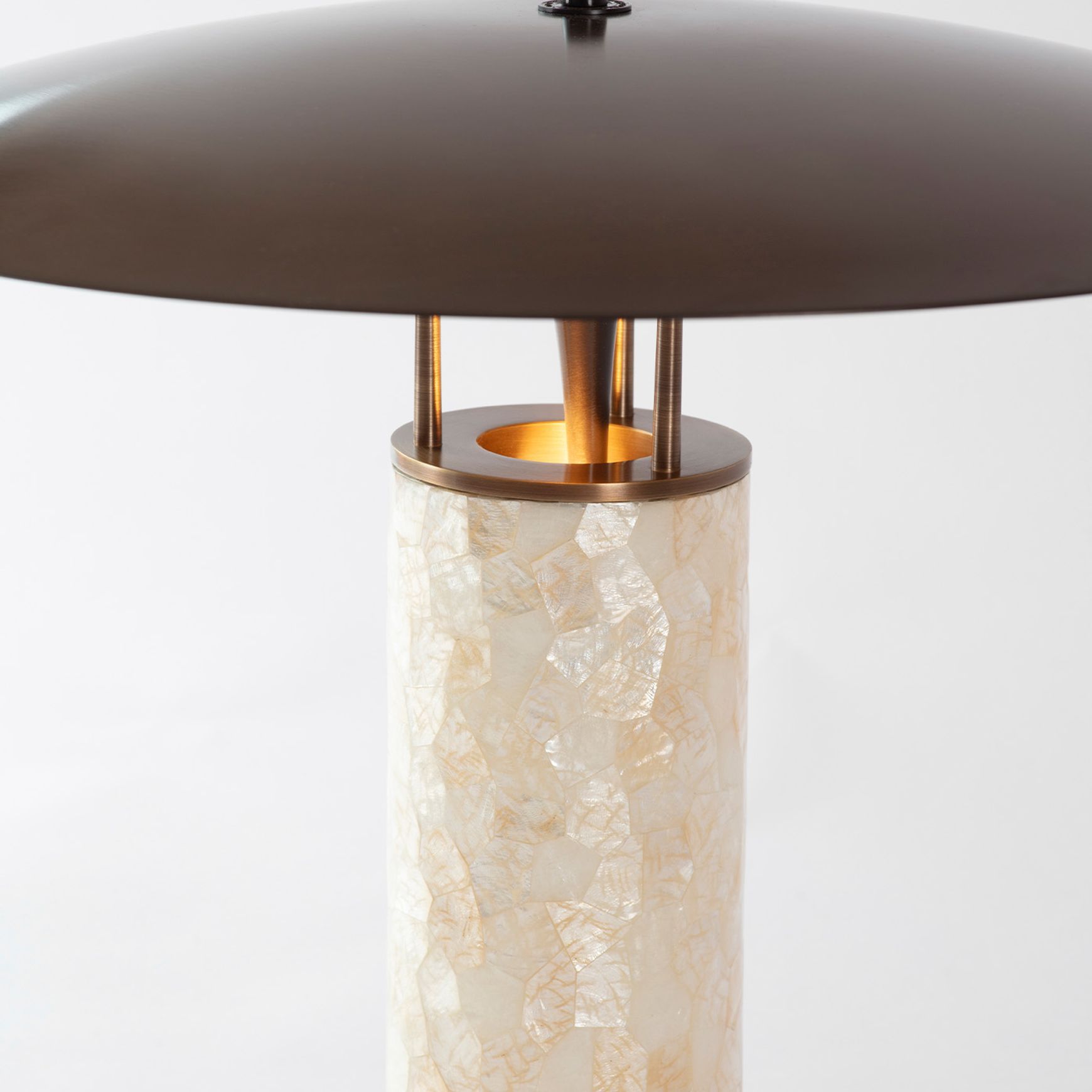 Luna Capiz Table Lamp