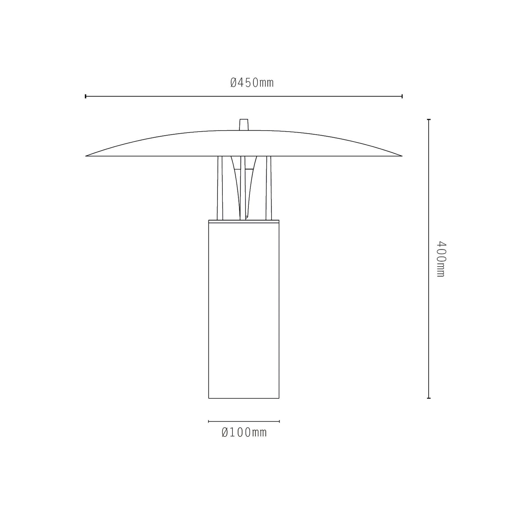 Luna Capiz Table Lamp