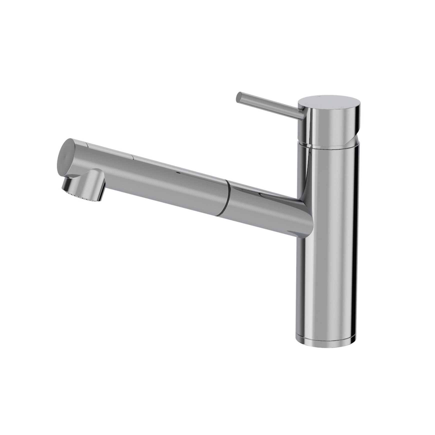 Buddy Low Height Kitchen Mixer With Pull Out Spray