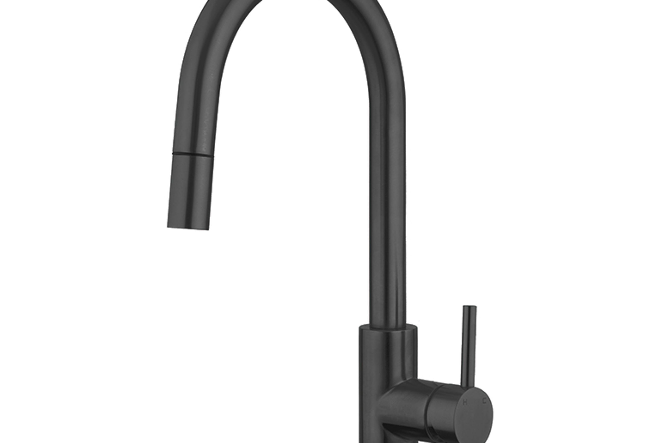 Voda Gooseneck Pull Out Sink Mixer with Cold Start tech