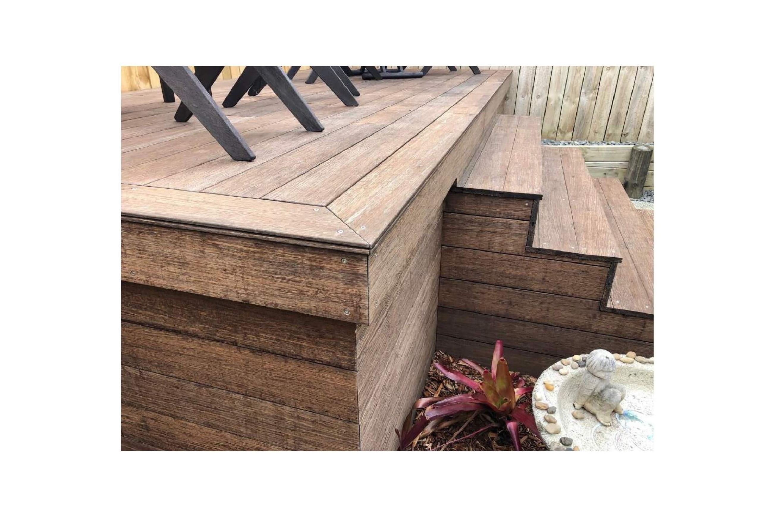 Bamboo X-treme Decking Stairs