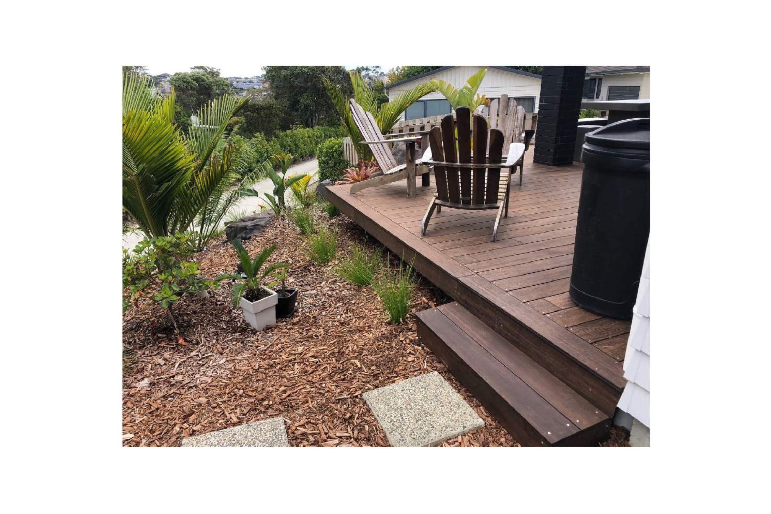 Bamboo X-treme Decking Stairs