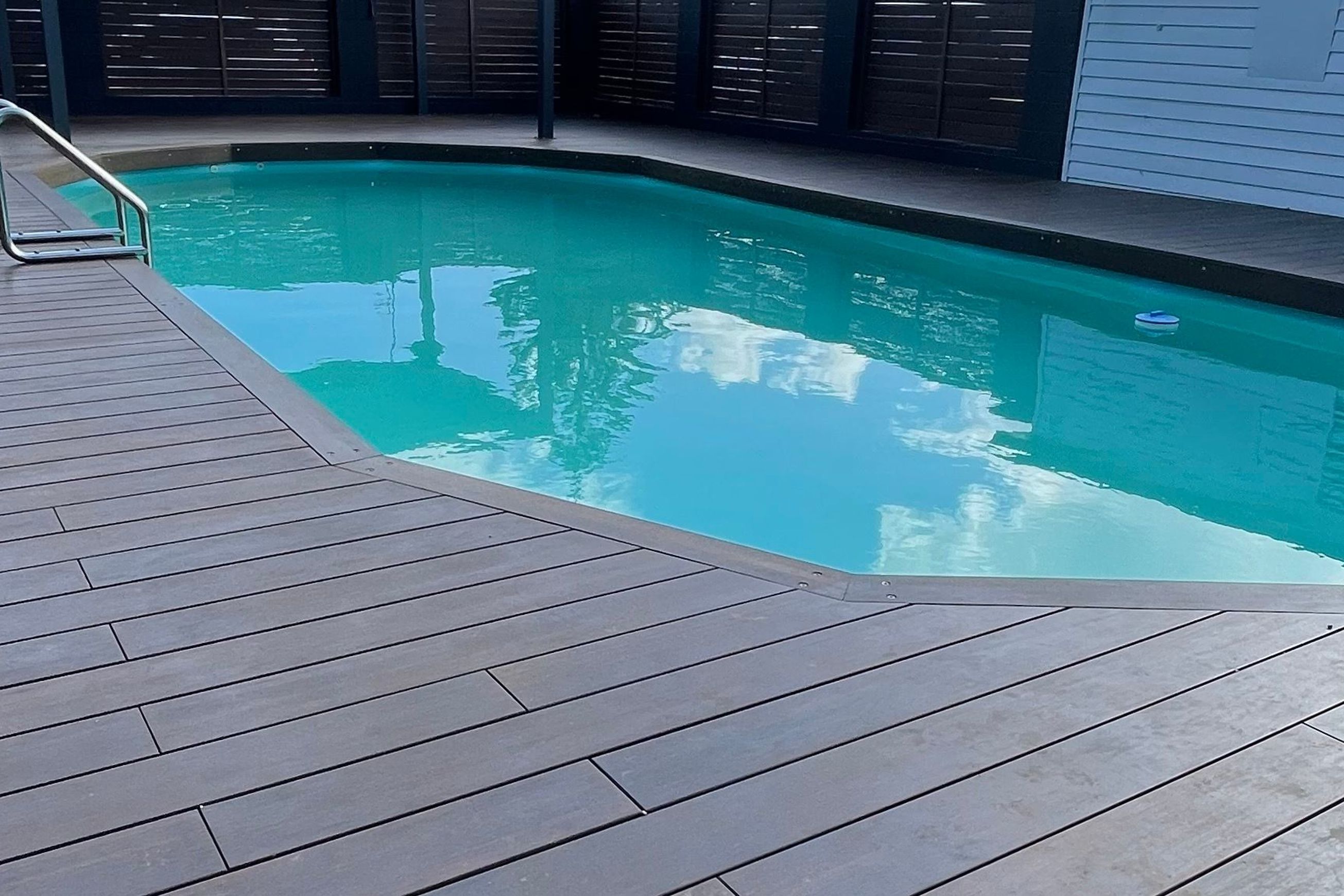 Bamboo Swimming Pool Decking