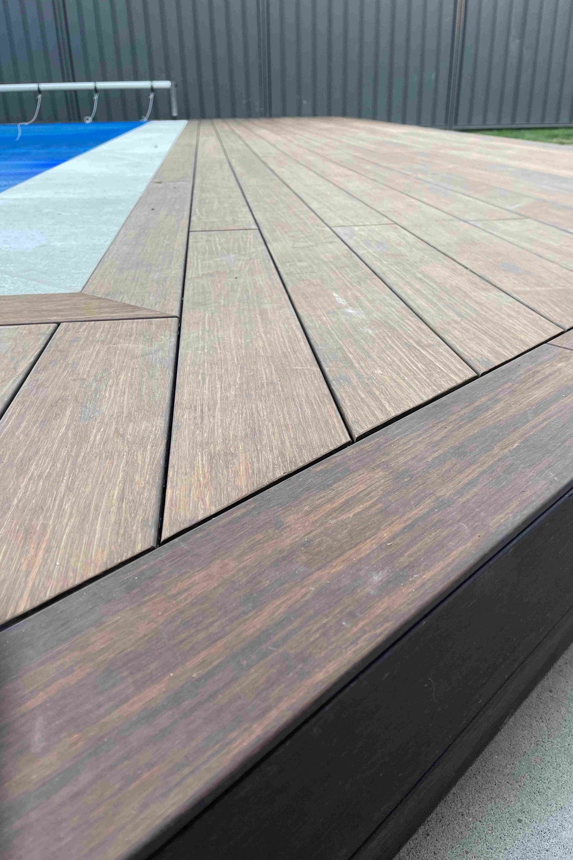 Bamboo Swimming Pool Decking