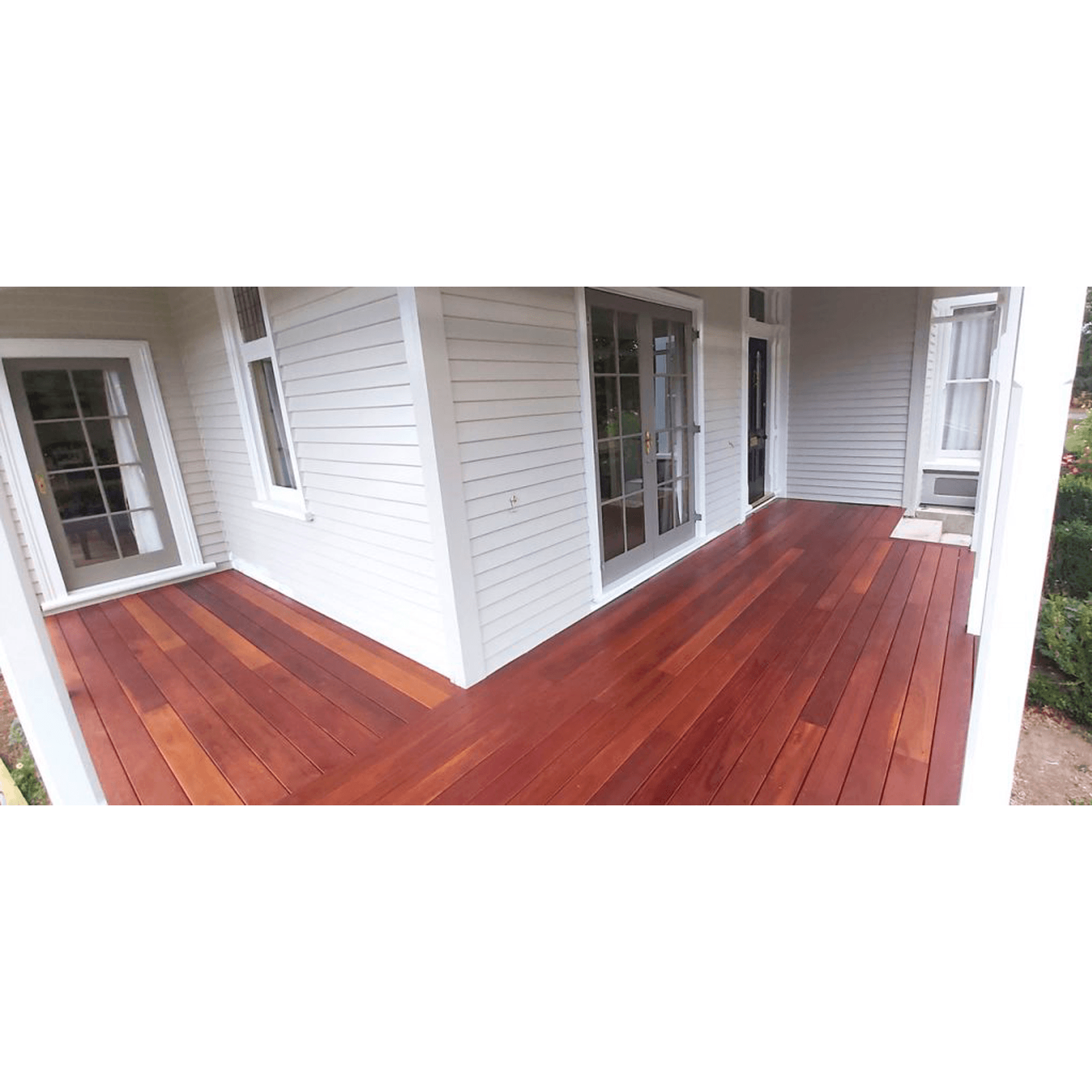 Decking | Grey and red iron bark