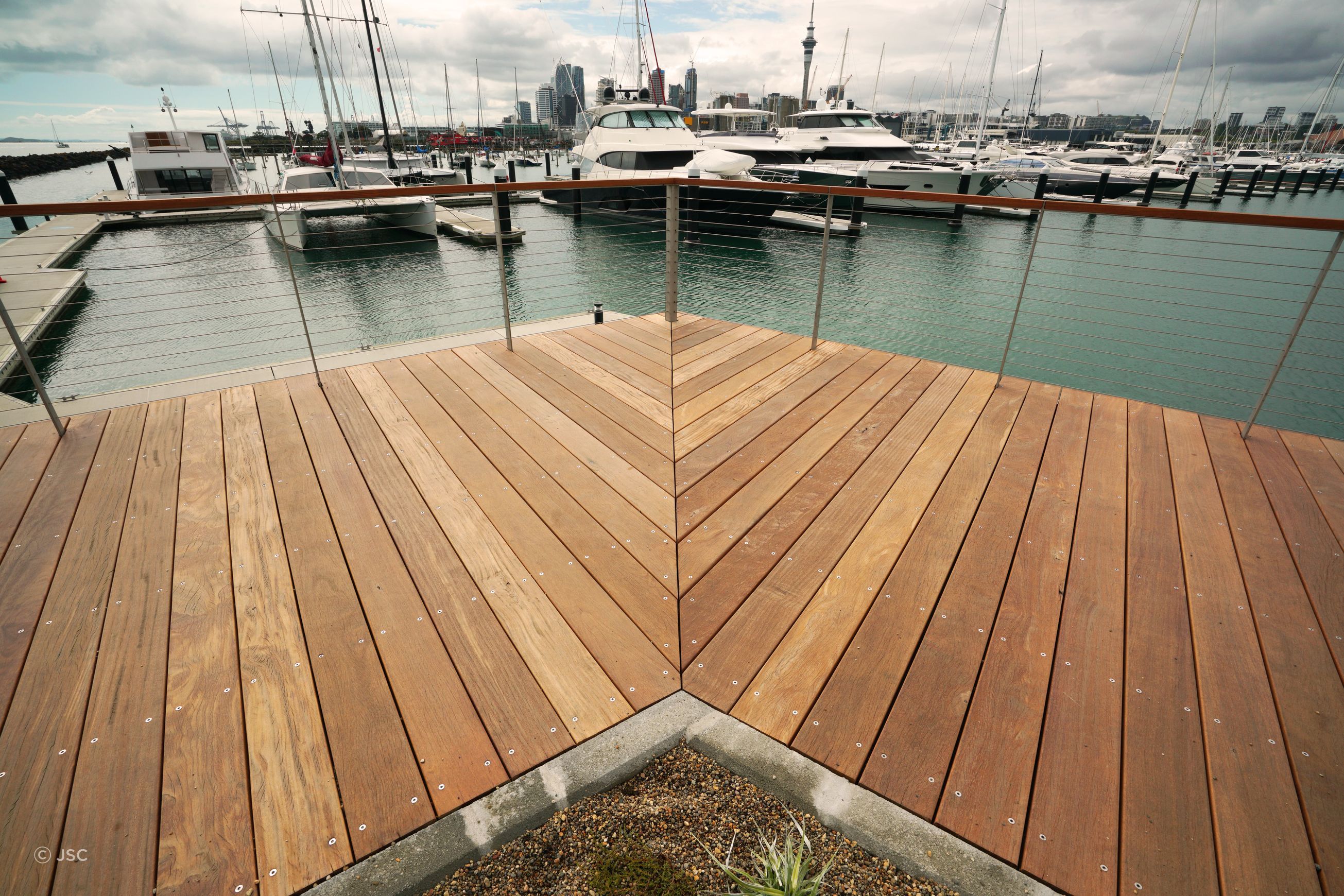 Premium Hardwood Timber Decking by JSC