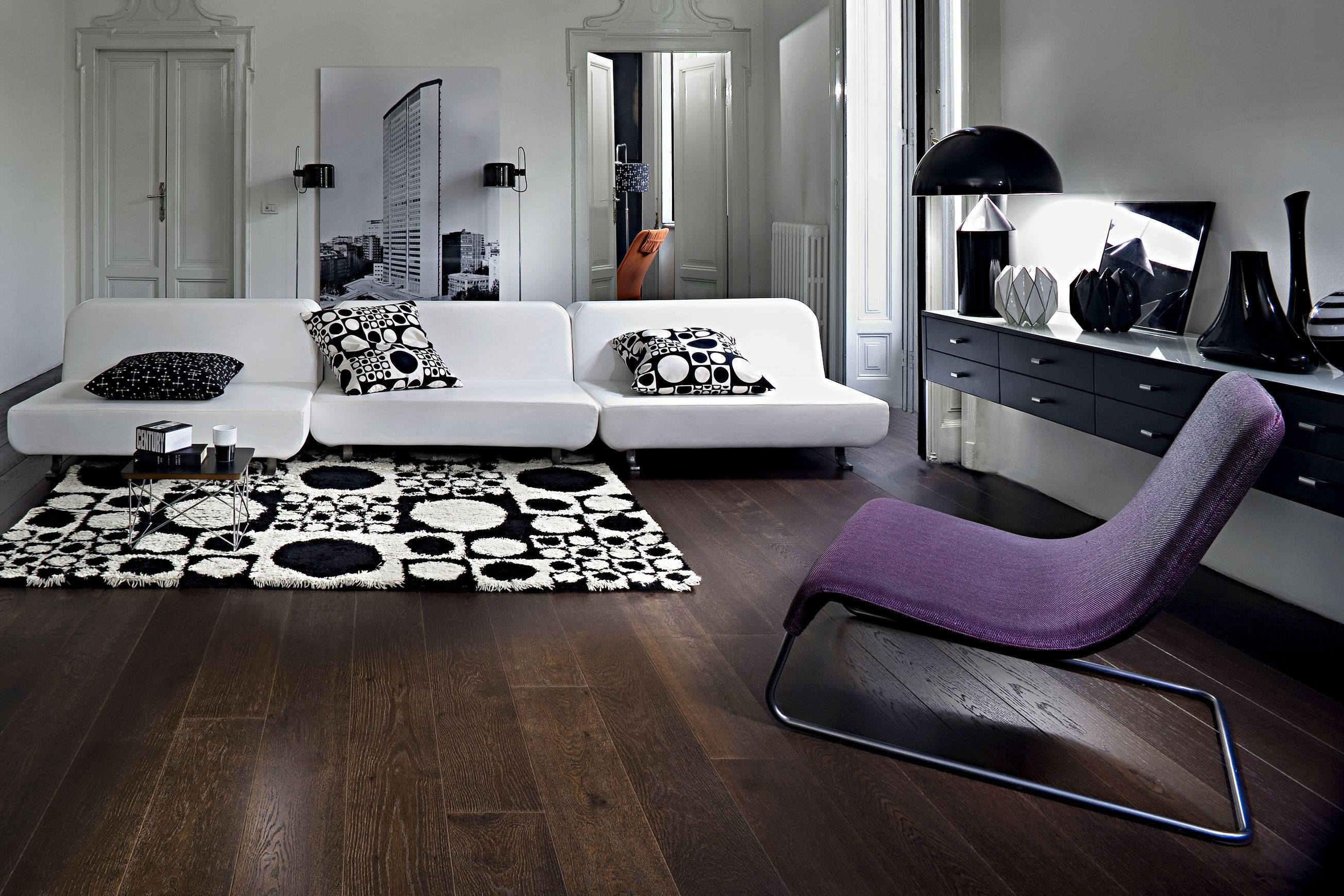Oak Nouveau Black Wood Flooring