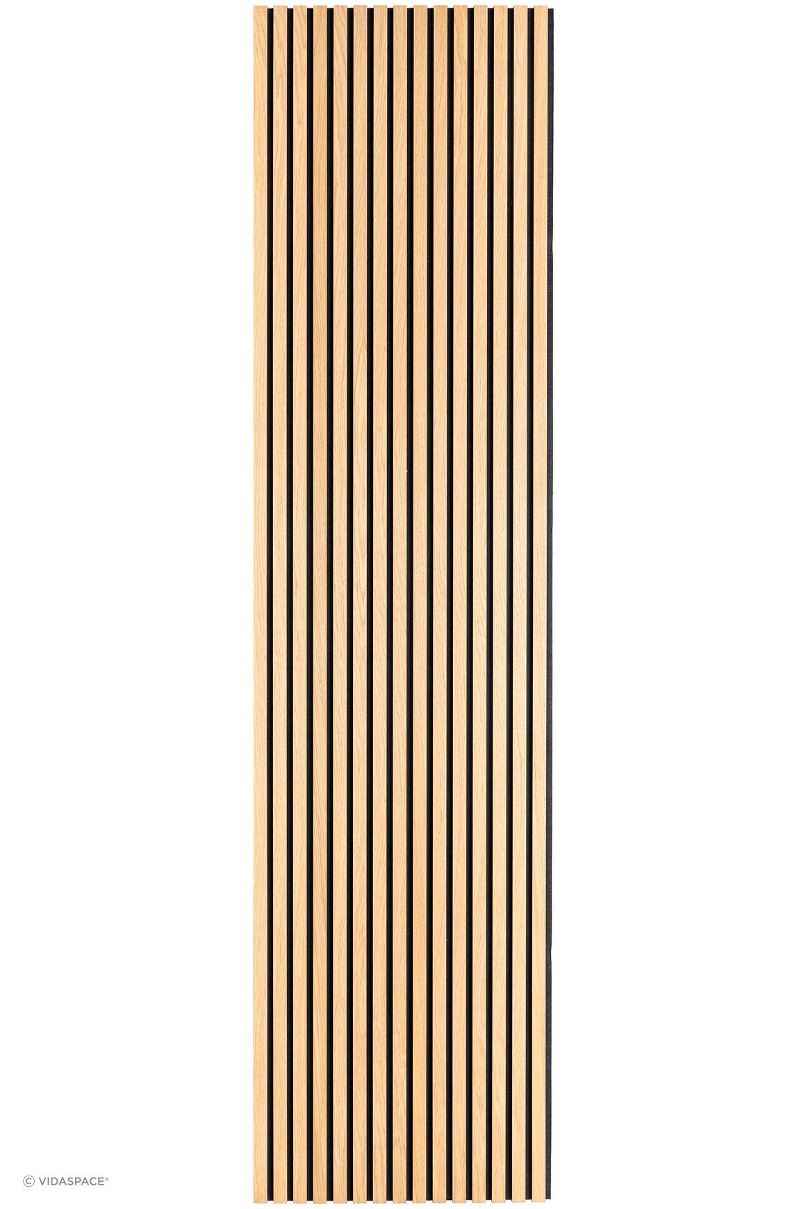 Black Oak Acoustic Timber Slat Panel