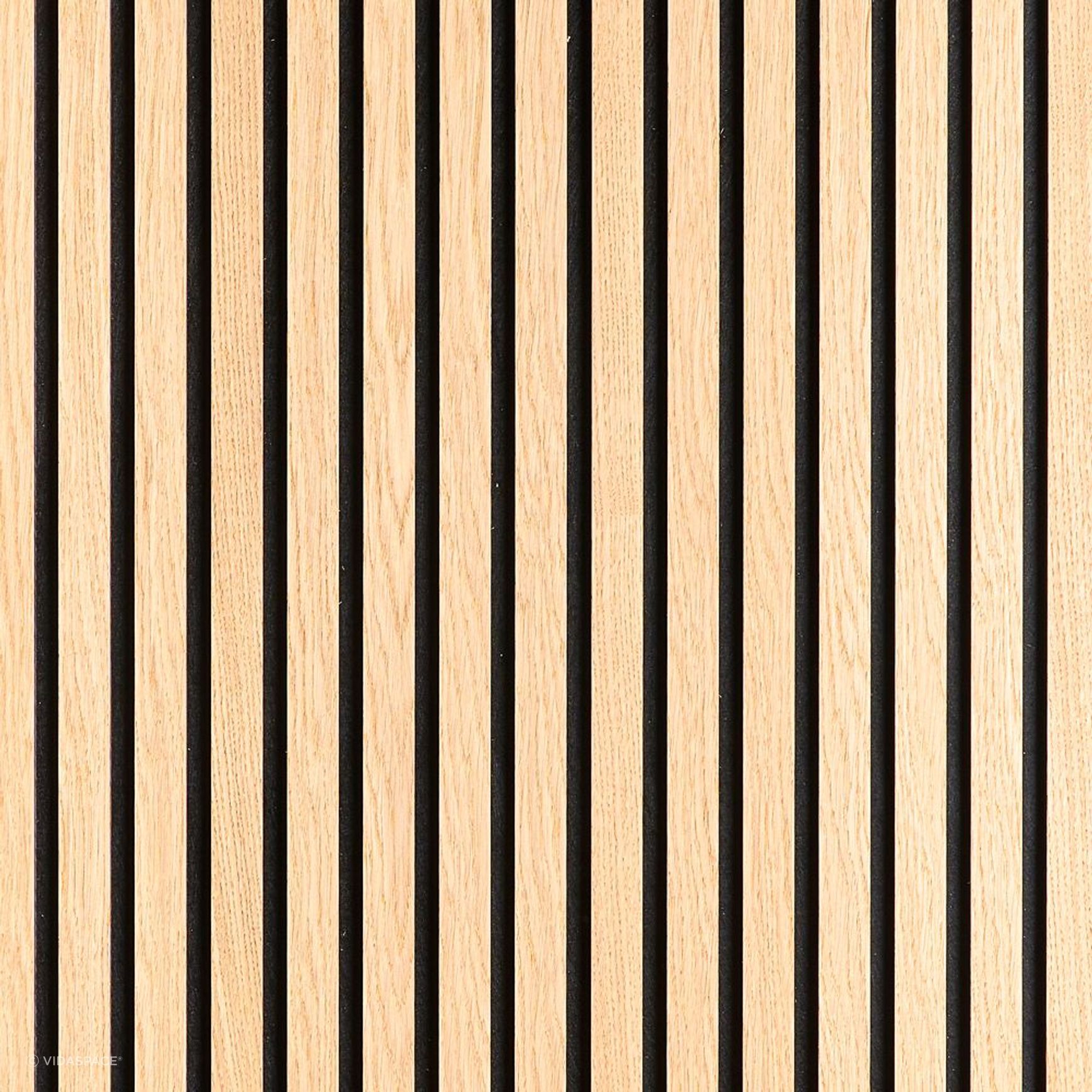 Black Oak Acoustic Timber Slat Panel