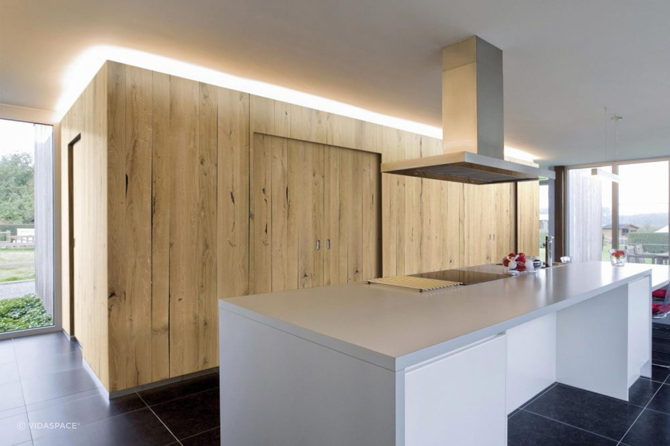 Vintage Harlem Brushed Querkus Unfinished Timber Veneer