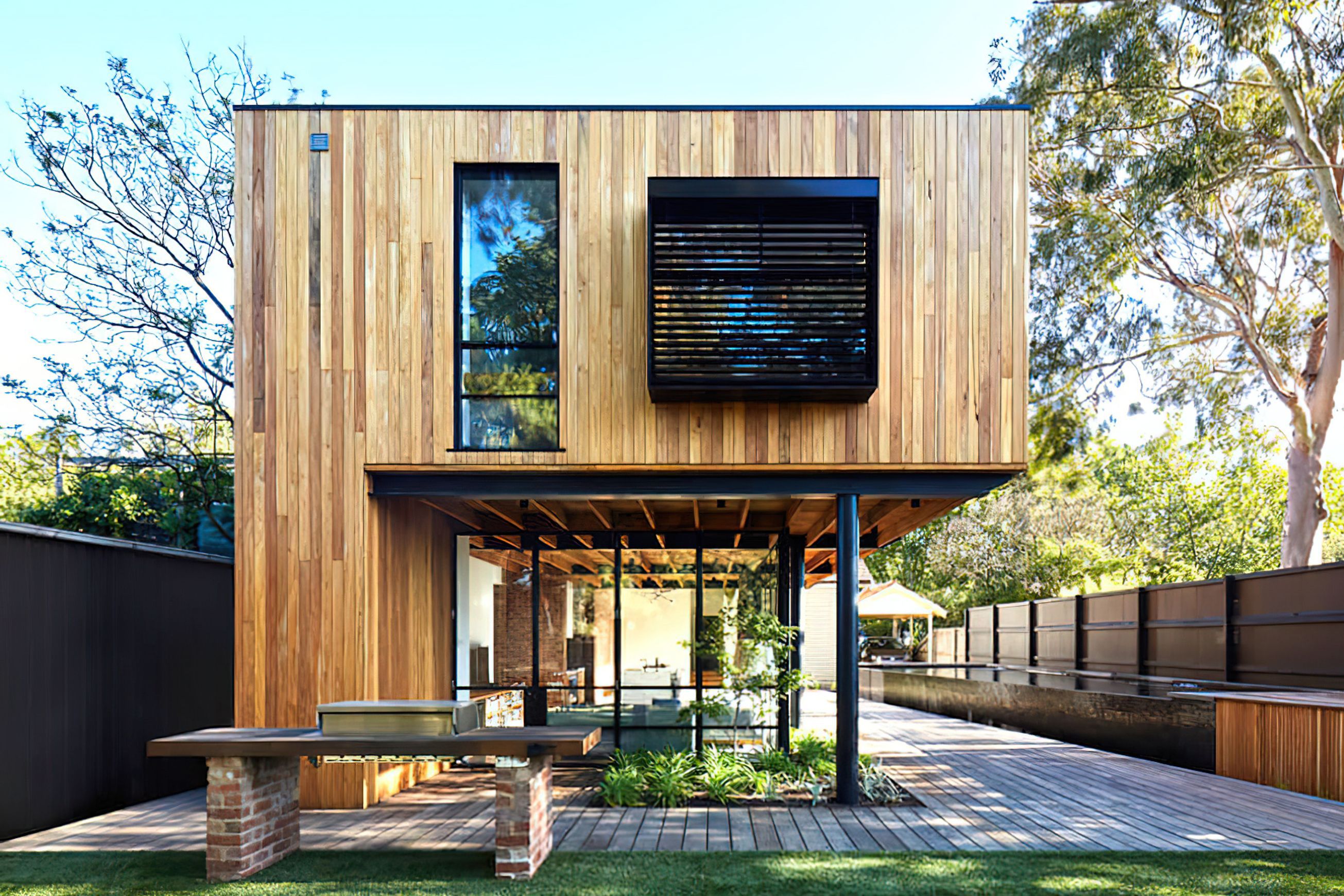 Hardwood Cladding | Mixed Pales Tallowwood - Blackbutt
