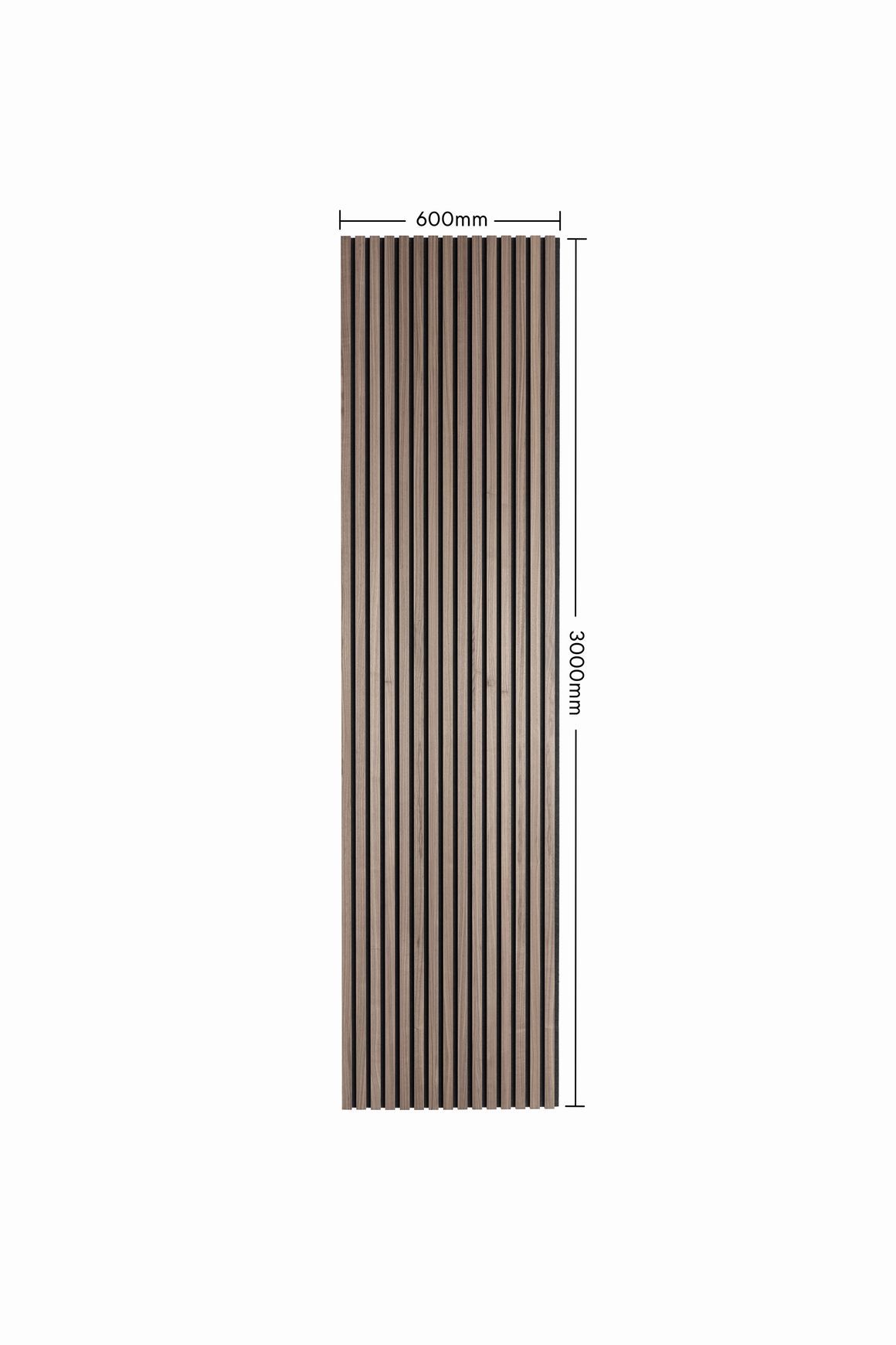 Unfinished Oak Acoustic Timber Slat Panel