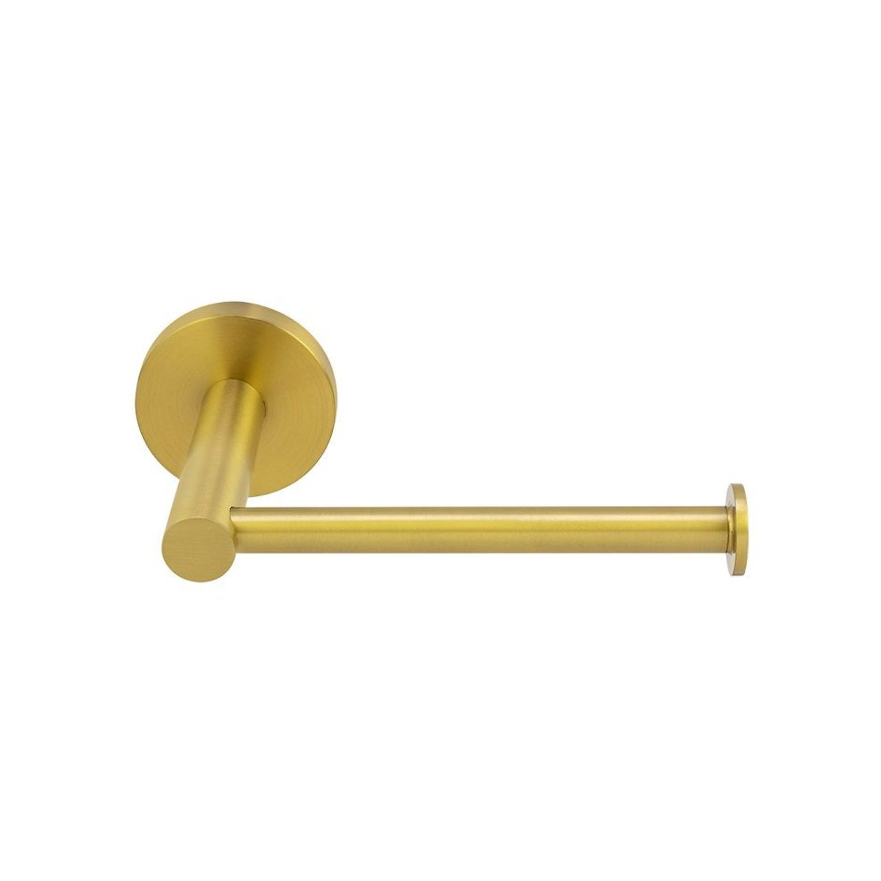 Lucid Pin Toilet Roll Holder Brushed Brass