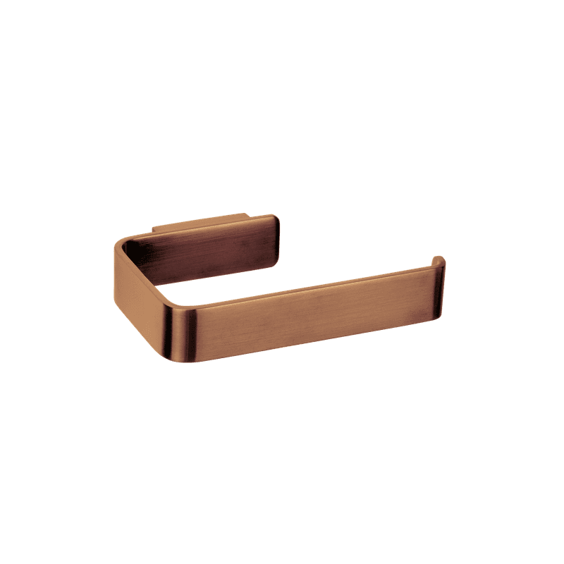 Loft Toilet Roll Holder Brushed Copper