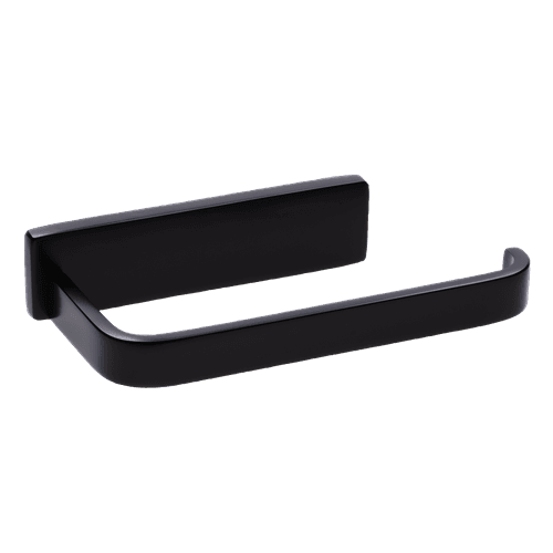 Cubic Toilet Roll Holder Satin Black