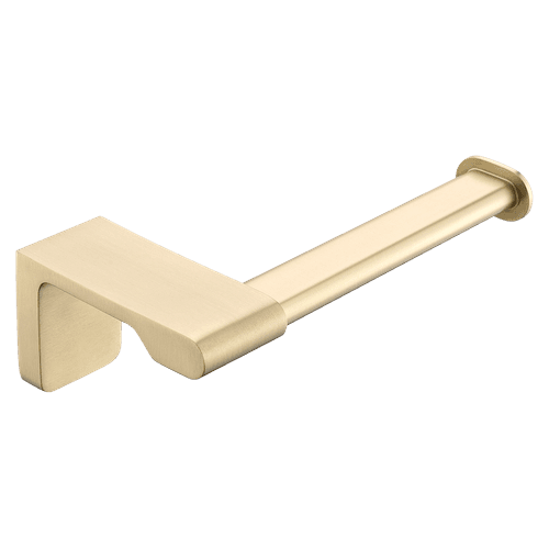 Abode Toilet Roll Holder Brushed Brass